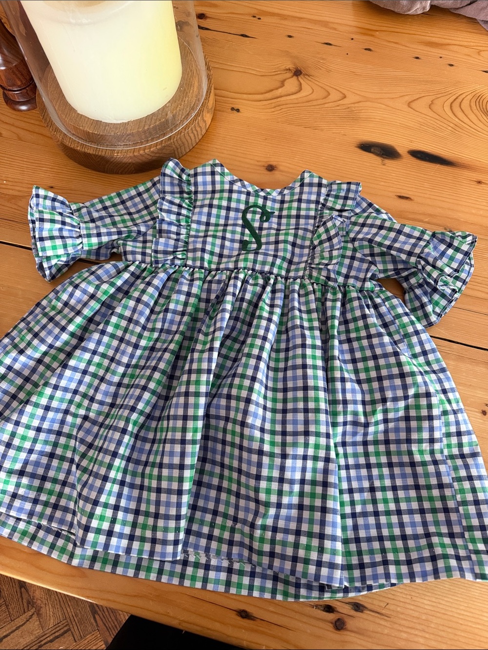 24m Southern Sunshine monogram S